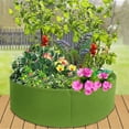 thumbnail image 1 of Mr. Garden large diameter round grow bag 15gal,2Pack,green, 1 of 5
