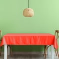 thumbnail image 1 of Penkiiy Disposable Tablecloth Plastic Party Plain Tablecloth Plastic Cloth Birthday Dessert Table Solid Color Tablecloth Water Proof And Oil Proof Tablecloth 54 x 108 In, 1 of 7