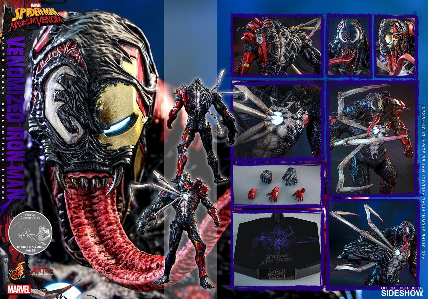 Venomized Iron Man (AC04)