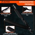 thumbnail image 2 of Maquinilla de afeitar ASIPRO para hombre con 20 cuchillas y funda, 2 of 7