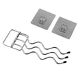 thumbnail image 3 of kurtrusly Towel Rack Holder with Hooks Wall Mounted Rotating Storage Hanger Bathroom Toilet Hanging Bar, 3 of 8