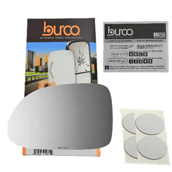 Burco 2712HRSG Driver Side Flat Replacement Mirror Glass for Dodge Dakota