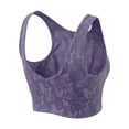thumbnail image 2 of Womens Camo Longline Sports Bra Wirefree Padded Medium Support Yoga Bras Gym Running Workout Tank Tops, 2 of 6