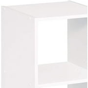 ClosetMaid 165100 Decorative Media Storage Tower Bookshelf With Drawer, White