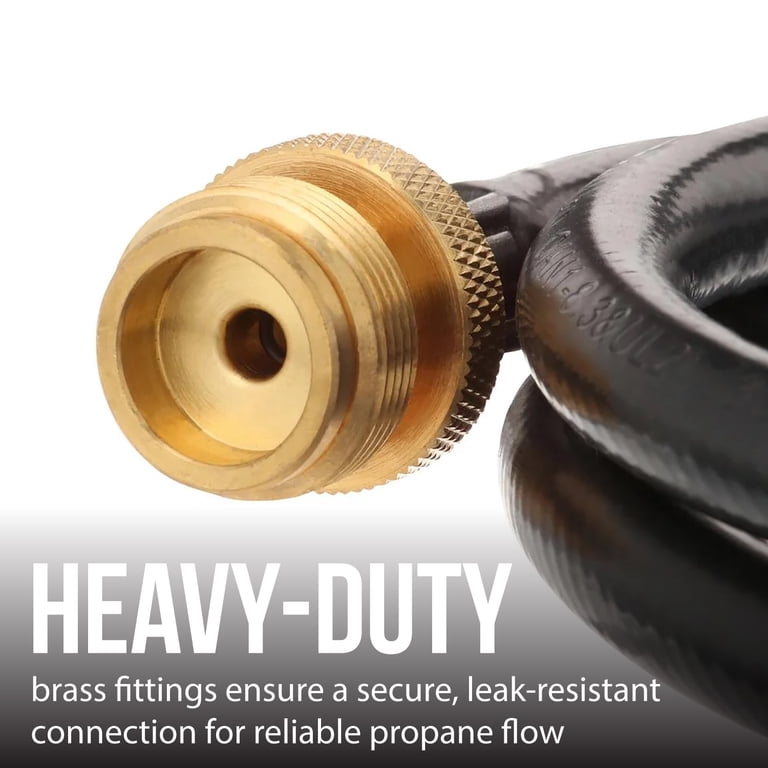 Expert Grill 4 ft. Propane Adapter Hose with Brass Fittings photo 4