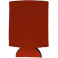 thumbnail image 3 of Blank Soft Foam Collapsible Can Coolie (Burnt Orange, 2 Pack), 3 of 9
