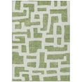 thumbnail image 2 of Addison Rugs Chantille Indoor/Outdoor Transitional Lines Green Washable Rectangle Rug, 2'6" x 3'10", 2 of 6