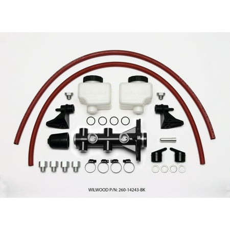 Master Bore Ring - Wilwood Tandem Remote Master Cylinder - 1in Bore Black
