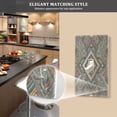 thumbnail image 5 of Light Switch Cover Switch Plate Outlet Cover Plug Cover for Electrical Unused Outlet Cover Intricate Brown Batik Pattern, 5 of 6
