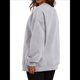 thumbnail image 1 of Sudadera de Gran Tamaño para Mujer, Cuello Redondo, Larga, Jersey de , Ropa de Moda de Otoño con Bolsillo Gris L, 1 of 9