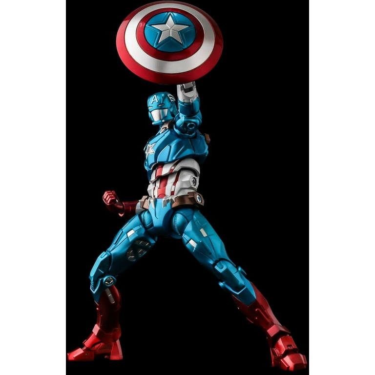 Marvel Captain America Collectible Action Figure (Fighting