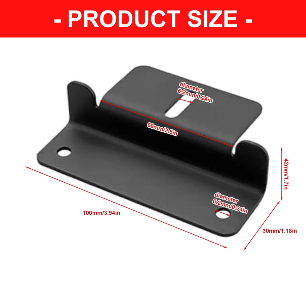 Metal Solars Panel Z Brackets Adjustable Angle Installation Hardware Durability