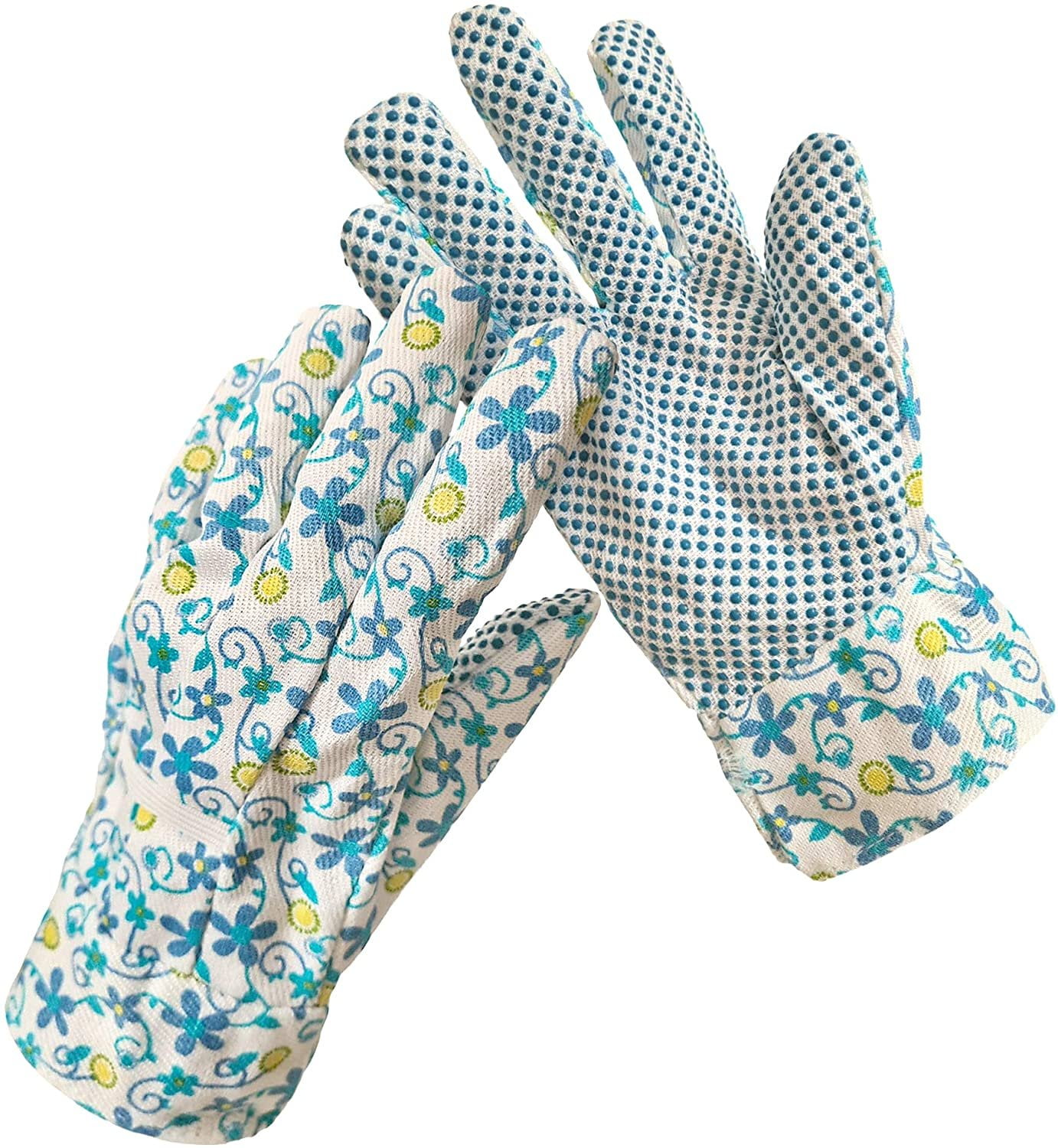 ladies cotton gardening gloves