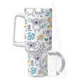 thumbnail image 3 of Koala Bear Cup Insulated Tumbler Stainless Steel Vacuum Travel Mug 40 oz with Handle and Straw Lid, 3 of 7