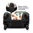 thumbnail image 4 of Daiia Cute Carrot Luggage Cover, Thickened Washable Travel Luggage Covers, Elastic Unique Baggage Covers for 18-20 inch Luggage-X-Large, 4 of 9