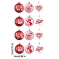thumbnail image 3 of Valentines Day Decorations, Valentine Tree Ornaments, Valentines Tree Decorations, 6CM Love Ball Pendant for Christmas Tree Qixi Party, 3 of 9