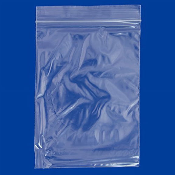 Clear Reclosable Zipper Bags 5x7 (Package of 100)