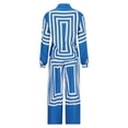 thumbnail image 3 of jovatis Costumes pour Femmes 2024 Costume Ample Mode Short Imprimé Pantalon Coloré Ensemble Décontracté Deux Pièces, 3 of 9
