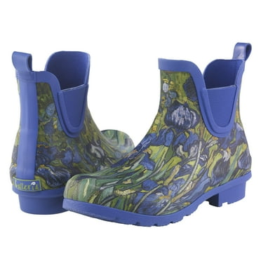 GALLERIA ENTERPRISES, INC. Van Gogh Irises Chelsea Rain Boot