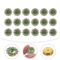 thumbnail image 2 of Sunflower Sew on Rhinestone Glass Buttons DIY Jewelry Sewing Accessories, 2 of 6