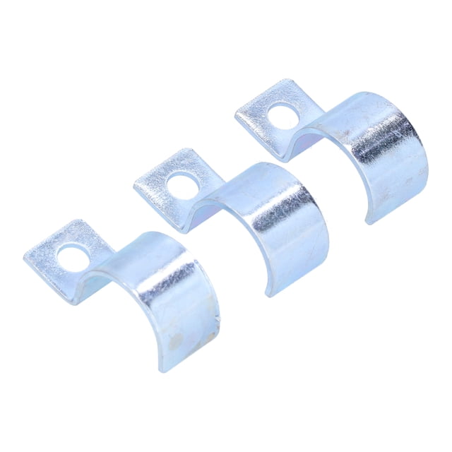 Pipe Strap, Strong Glossy P Type One Pipe Clamp For Rubber Ring For Steel Pipe 25mm