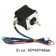 Mini 3D Printer 3D Printer Tools Nema 17 Stepper Motor 84Oz.In/59Ncm Professional Nema17 Bipolar 1M Cable With Connector For 3D Printer Diy Cnc Robot Reprap