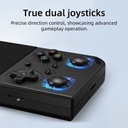 RG 35XXPro Handheld Game Consoles Linux 64-bit System Portable Pocket Arcade Support 30+ Simulators WiFi Bluetooth HD Output Black