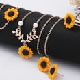 thumbnail image 3 of 2x1 Set Pulsera Anillos Pendientes Stud Hugo Collar Anillos, 3 of 5
