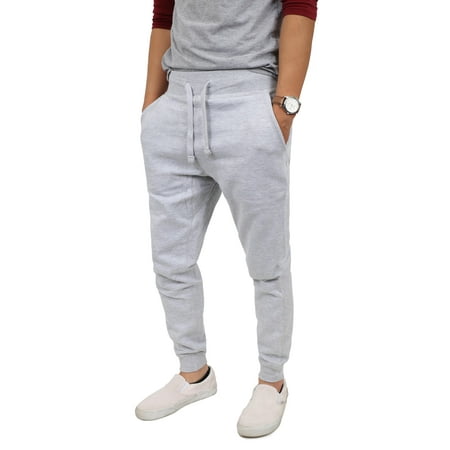 Red Gelscrubs Pant - Mens HC Jogger Pants Basic Fleece Slim Fit 1HCA0003
