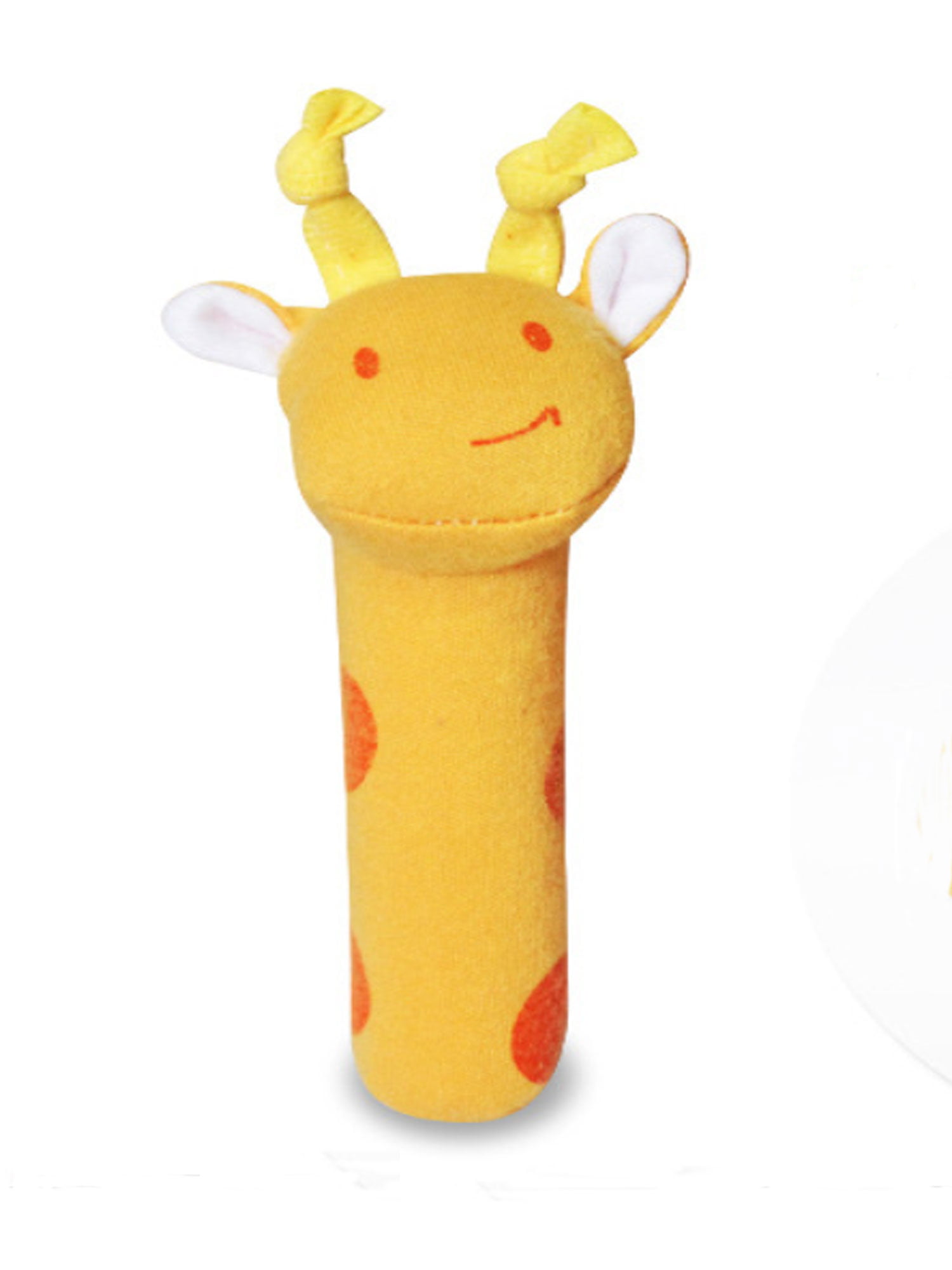 Soft Sound Animal Handbells Plush Squeeze Rattle For Newborn Baby Fantastic Toy 