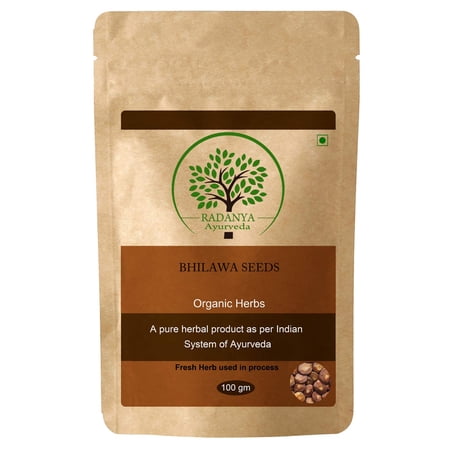RADANYA Ayurveda 100% Natural Bhilawa Seeds | Semecarpus Anacardium Seed