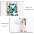 thumbnail image 2 of Butterfly Stylish Chiffon Beach Dresses for Women - t for Fun in the Sun on the Shore, 2 of 6