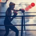 thumbnail image 1 of Pelota De Reflejos De Boxeo Juego de pelota de boxeo de goma PU con cabeza ajustable montada en la cabeza para niños adultos, 1 of 8