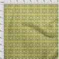 thumbnail image 4 of oneOoneVelvetLimeGreenFabricAsianBlockDiyClothingQuiltingFabricPrintFabricByYard58InchWide, 4 of 4