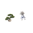 thumbnail image 6 of CarpNettore Artificial Bonsai Tree Astronaut Statue Greenery Faux Plant Nordic Sculpture Decorative Figurine for Table Centerpieces Bookshelf Home Decor, 6 of 8