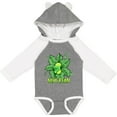 thumbnail image 3 of Inktastic New Bean Cute Sleeping Bean in Leaves and Vines Boys or Girls Long Sleeve Baby Bodysuit, 3 of 5