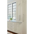 thumbnail image 2 of Amerock Merced 8-13/16 inch (224mm) Center-to-Center Polished Nickel Cabinet Pull, 2 of 7