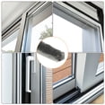 thumbnail image 4 of Sello de cepillo adhesivo para aislamiento de clima 1/4" x 1/4" x 49ft para puerta deslizante, ventana, armario, gris, 4 of 5