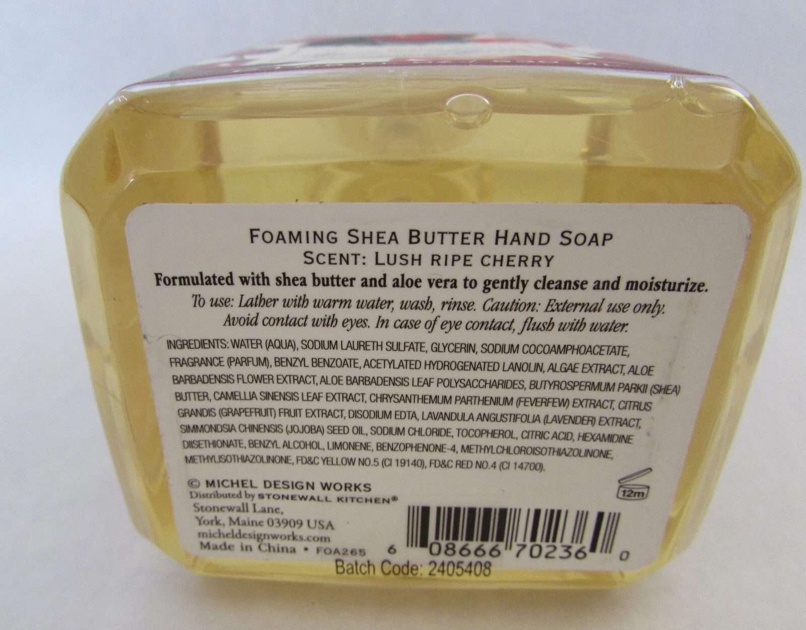 Michel Design Works Foaming Hand Soap, 17.8-Ounce, Black Cherry