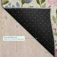 thumbnail image 5 of Addison Rugs Chantille Indoor/Outdoor Transitional Floral Linen Machine Washable Round Rug, 8' x 8', 5 of 8