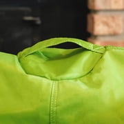 Big Joe Classic Kids Bean Bag Chair, 2 ft Round, Spicy Lime, Easy-Clean SmartMax Fabric, Refillable with Built-in Handle