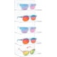 thumbnail image 1 of Soporte de 5 niveles para gafas de sol, organizador de gafas, soporte de exhibición de acrílico transparente para decoración del hogar, 1 of 5
