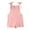 Pink, variant on Huowey Infants Girls Romper Sleeveless Adjustable Tie Up Strap Romper Onesies Summer Clothes With Pocket Classic Dailywear, 10-11 Years