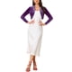 thumbnail image 2 of INSPIRE CHIC Chaqueta corta de terciopelo para mujer con cuello de solapa y mangas largas, color púrpura, 2 of 6
