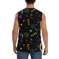 thumbnail image 4 of Pofeuu Cartoon Pride Lgbt Print Men's Muscle T-Shirt, Sleeveless, Muscle Tank, Classic Muscle Tee Top For Men Casual Sleeveless Muscle T-Shirt Trendy Clothes-XX-Large, 4 of 7