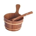 thumbnail image 4 of Cubo y cucharón para Sauna, cubo para leche de 4L, regalos, accesorios profesionales resistentes para Sauna, contenedor de almacenamiento de madera, 4 of 9
