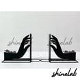 thumbnail image 3 of Shinelab Hands Metal Bookends Custom Lover Personalized Name Bookend Gift, Desk Bookshelf Decor 6872, 3 of 3