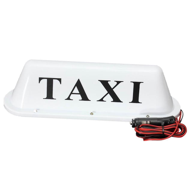Speravity Car Vehicle Taxi Cab Roof Dome Sign white Base Magnetic Shell Lamp LED Bombillas para automóviles
