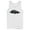 White, variant on Men's Batman Logo Hidden Wing Tank Top White Large