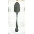 thumbnail image 2 of Villa, Milli 9x14 White Modern Wood Framed Museum Art Print Titled - Spoon, 2 of 4